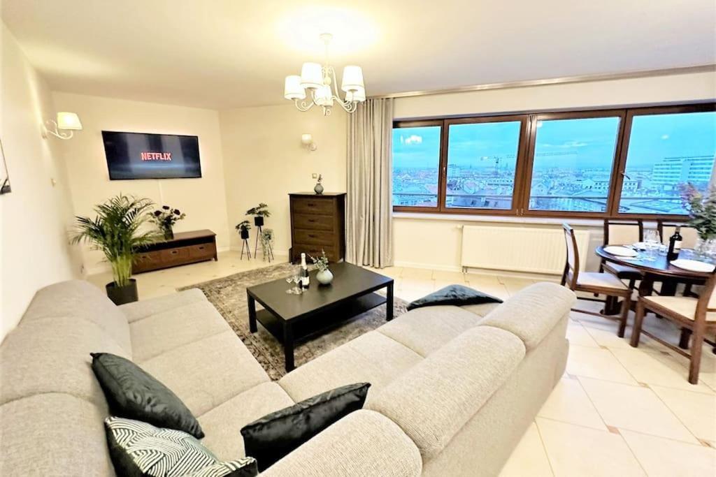 Exclusive Penthouse Near Citycenter 120M2 +Netflix Krasków Eksteriør bilde